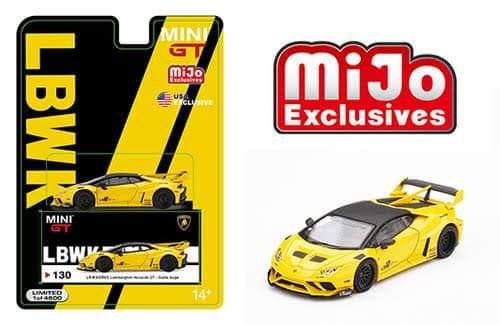 MINIGT 1/64 LB ランボルギーニ ウラカン GT イエロー 【新作入荷