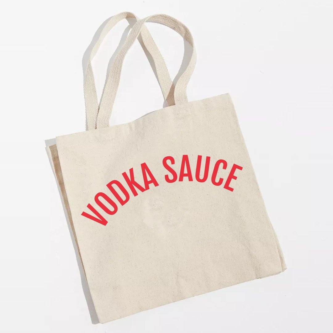 VODKA SAUCE GROCERY TOTE - madebytony product image