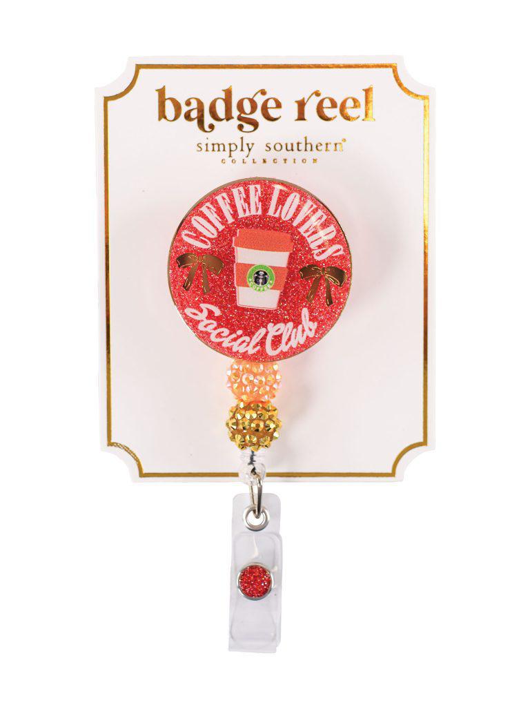  Badge Reel - Coffee Lover - by Simply Southern