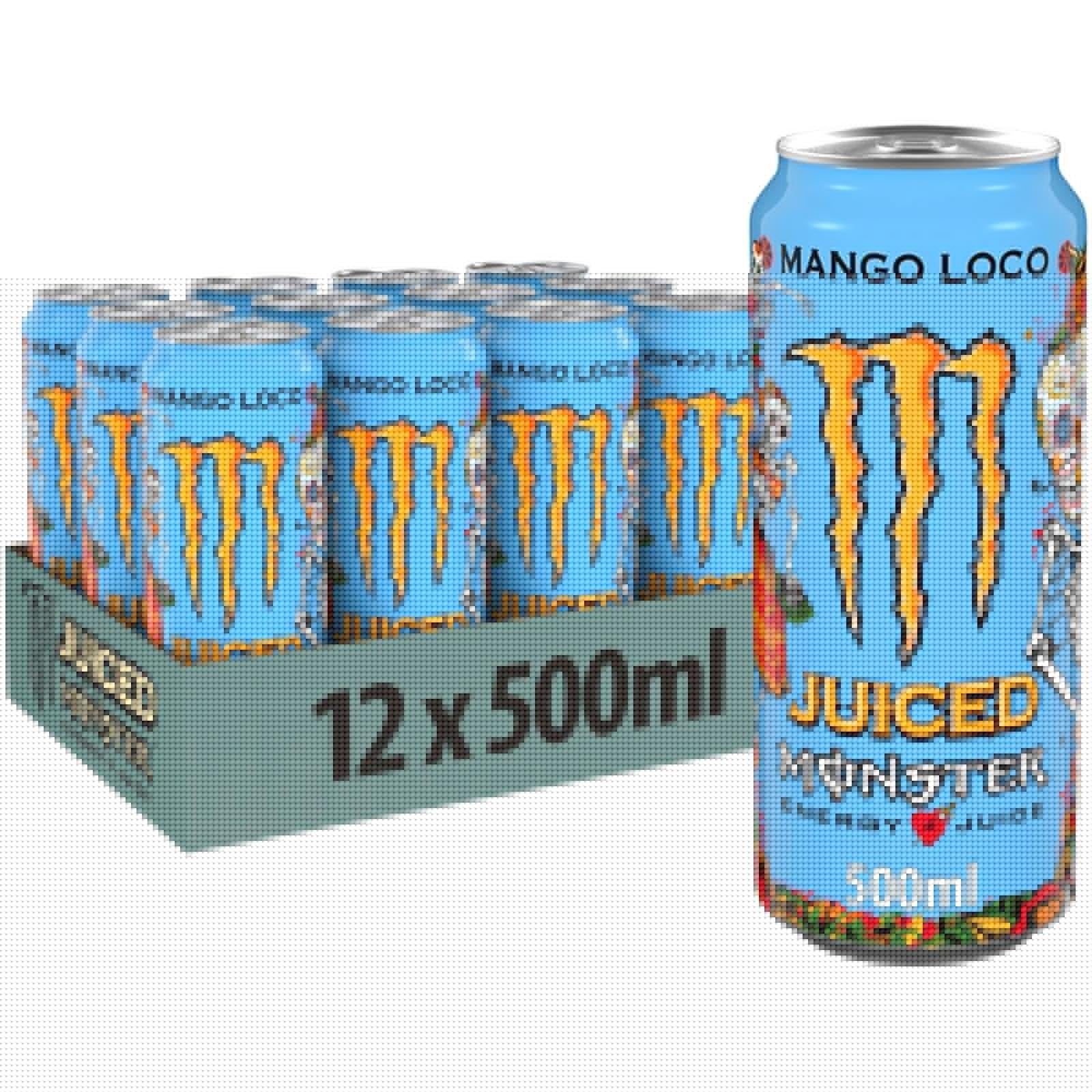 mango monster caffeine content