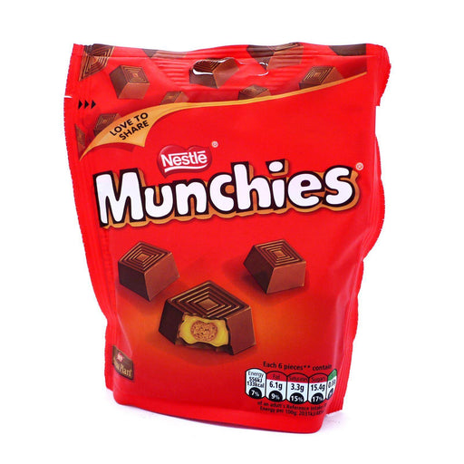 M&M's Crunchy Peanut & Milk Chocolate Bites Treat Bag 82g Box of 8
