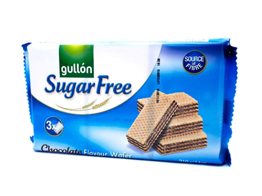 Gullon Sugar Free Chocolate Wafers 210g (Box of 12) – myShop.co.uk