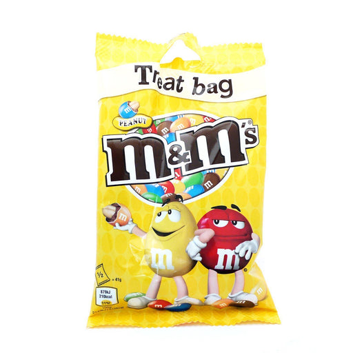 M&M's Crunchy Peanut & Milk Chocolate Bites Treat Bag 82g Box of 8