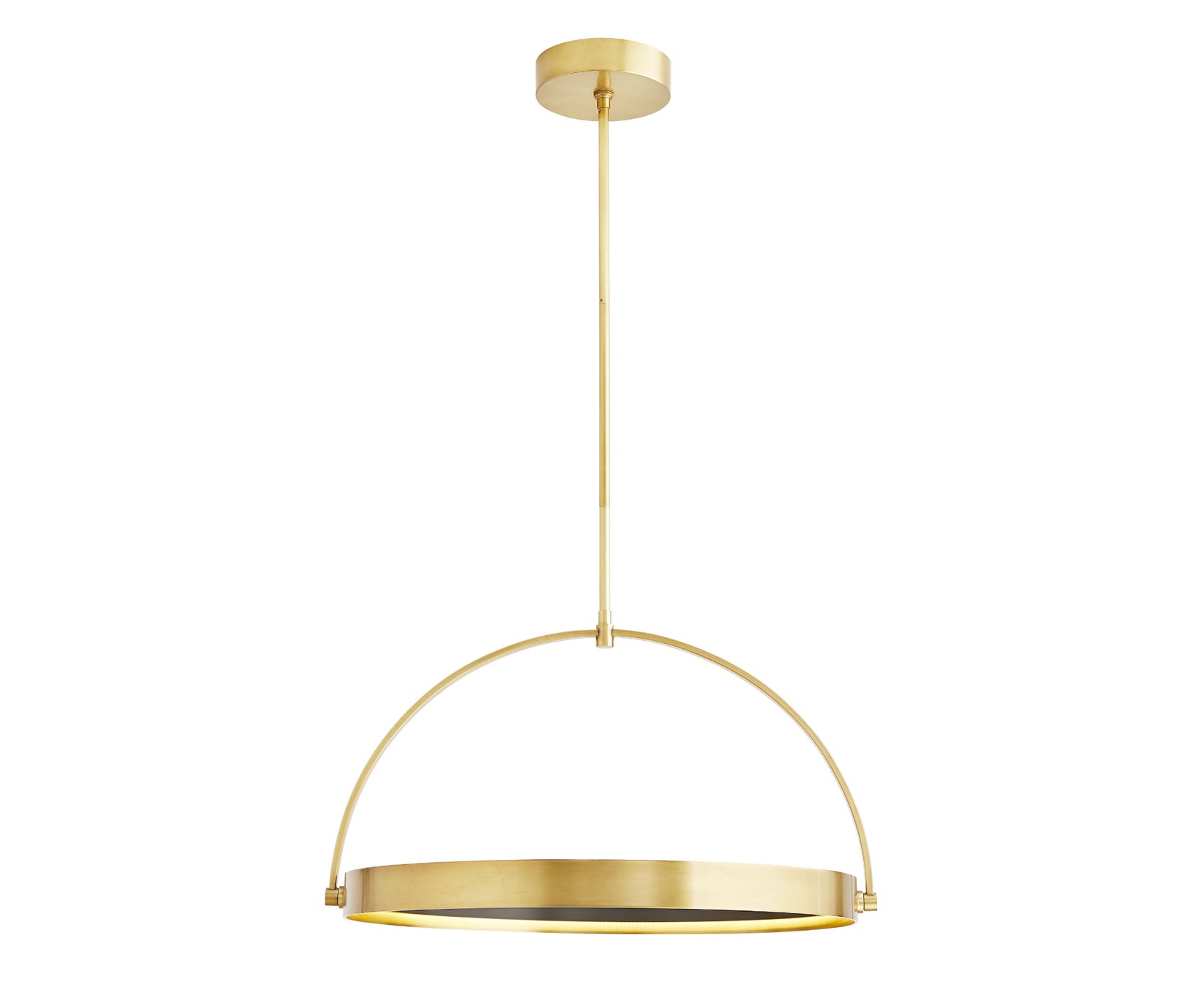 Fisk Pendant Antique Brass by Arteriors