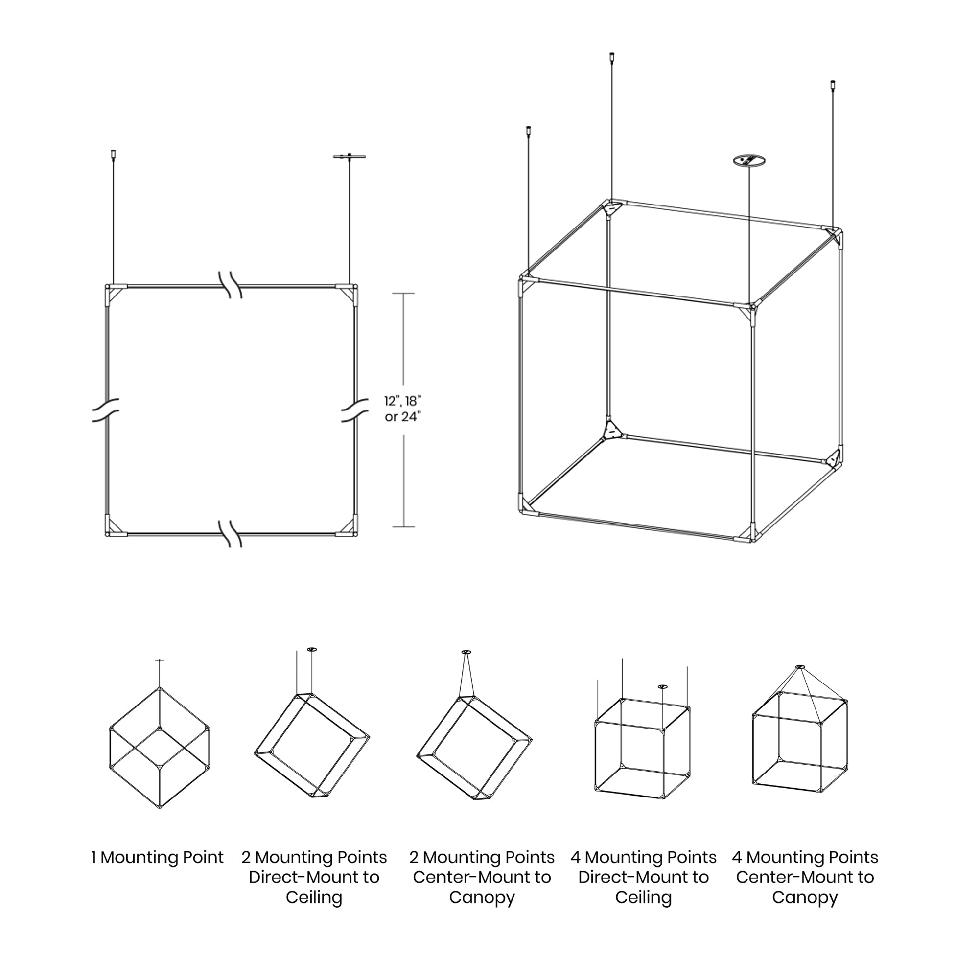 Thin Solids Cube