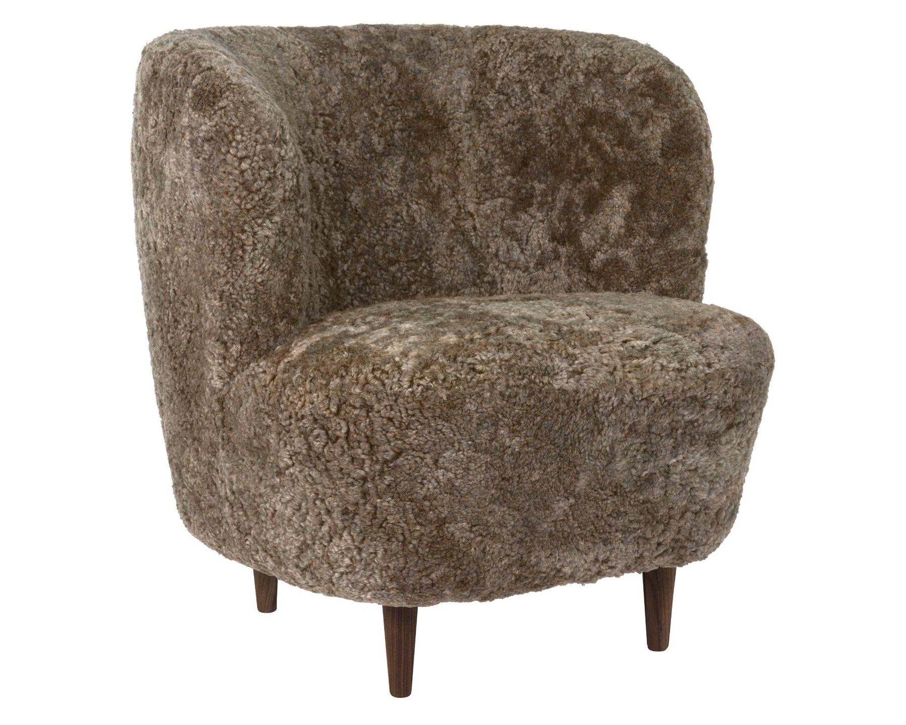 gubi sheepskin chair