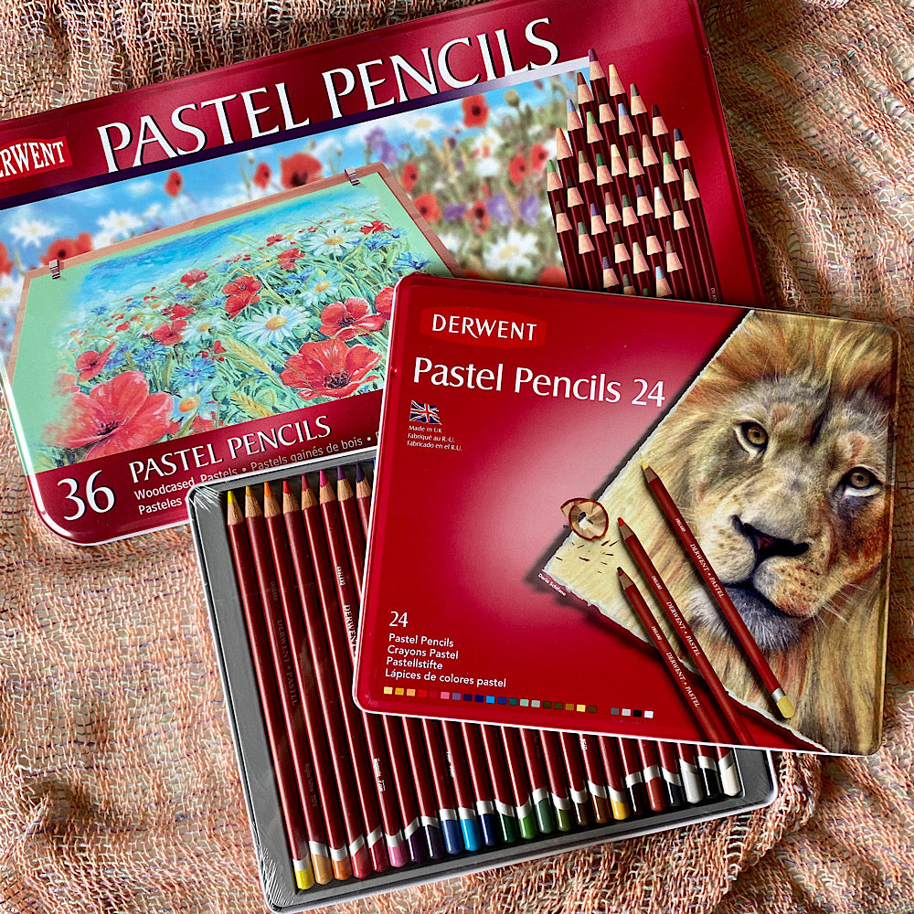 Derwent Woodcased Pastel Pencils – Le Art Shop