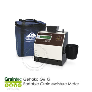 Gehaka 610i Portable Grain Moisture Meter | Graintec Scientific