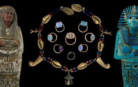 Egyptian jewellery collection
