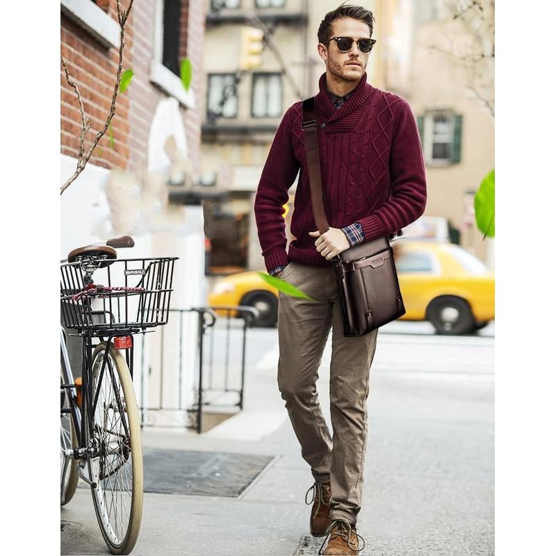 Buy Vegan Leather Sling Bags for Men, Cross Body Bag