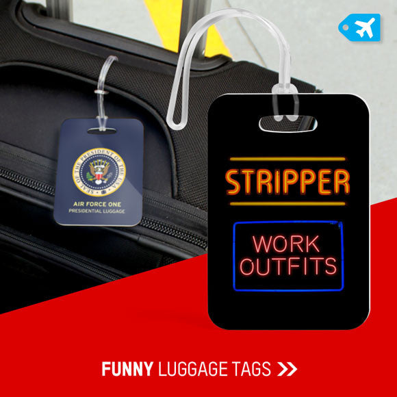 Funny Luggage tags