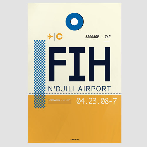 Poster - Wall Art Print Copenhagen CPH - IATA - - Airport CPH code