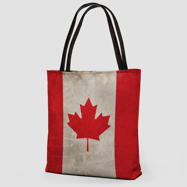 Canadian Flag Tote Bag