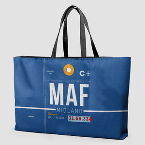 Drawstring Bag - MAF - Midland Intl Air and Space Port - Texas, US ...