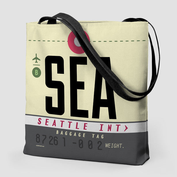 Tote Bag - SEA - Seattle - Sea-Tac Intl Airport