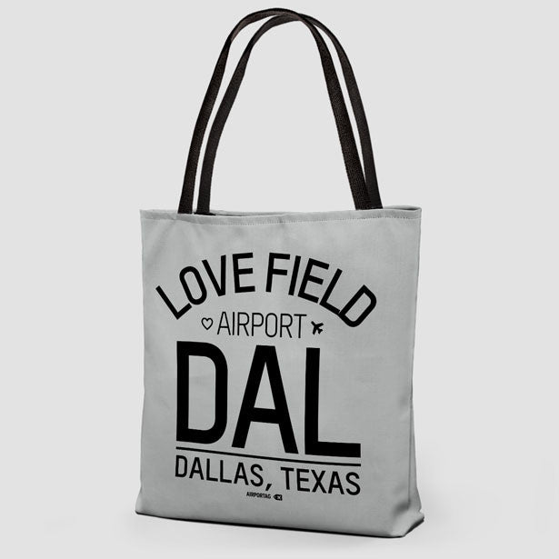 Tote Bag - DAL - Dallas Love Field Airport - Dalas - Texas, USA - IATA code DAL