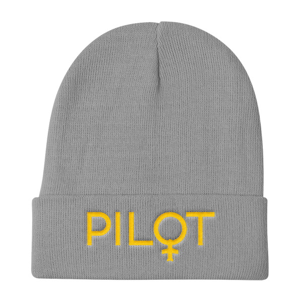 Pilot Woman - Knit Beanie