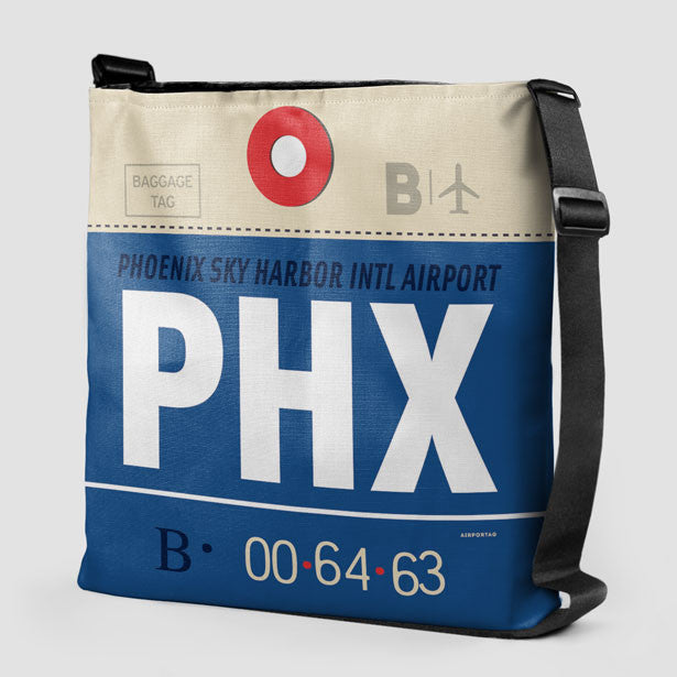 Tote Bag - PHX - Phoenix Sky Harbor International Airport - IATA code PHX