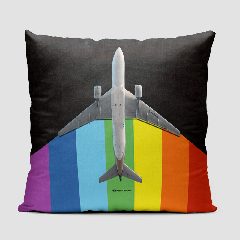 Airplane Seat Isometric - Throw Pillow