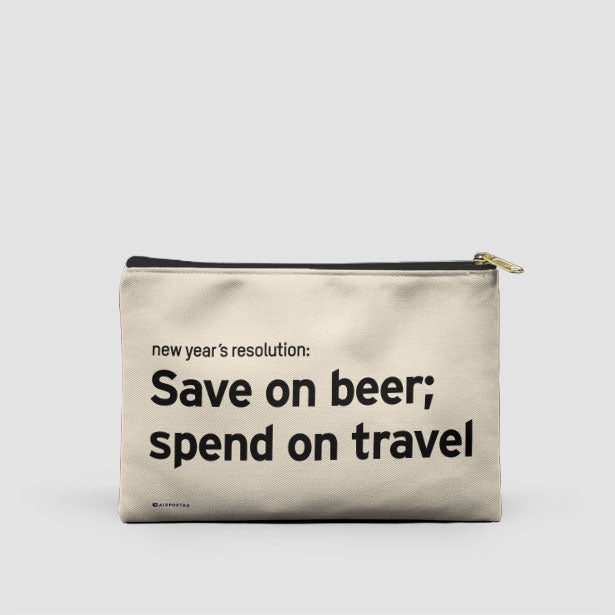 Save On Beer; Spend On Travel - Packing Bag - Airportag