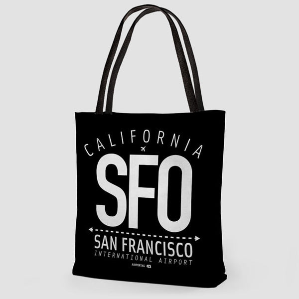 Tote Bag - SFO - San Francisco Intl Airport