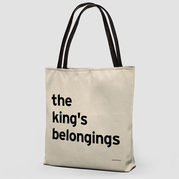 The King's Belongings - Tote Bag