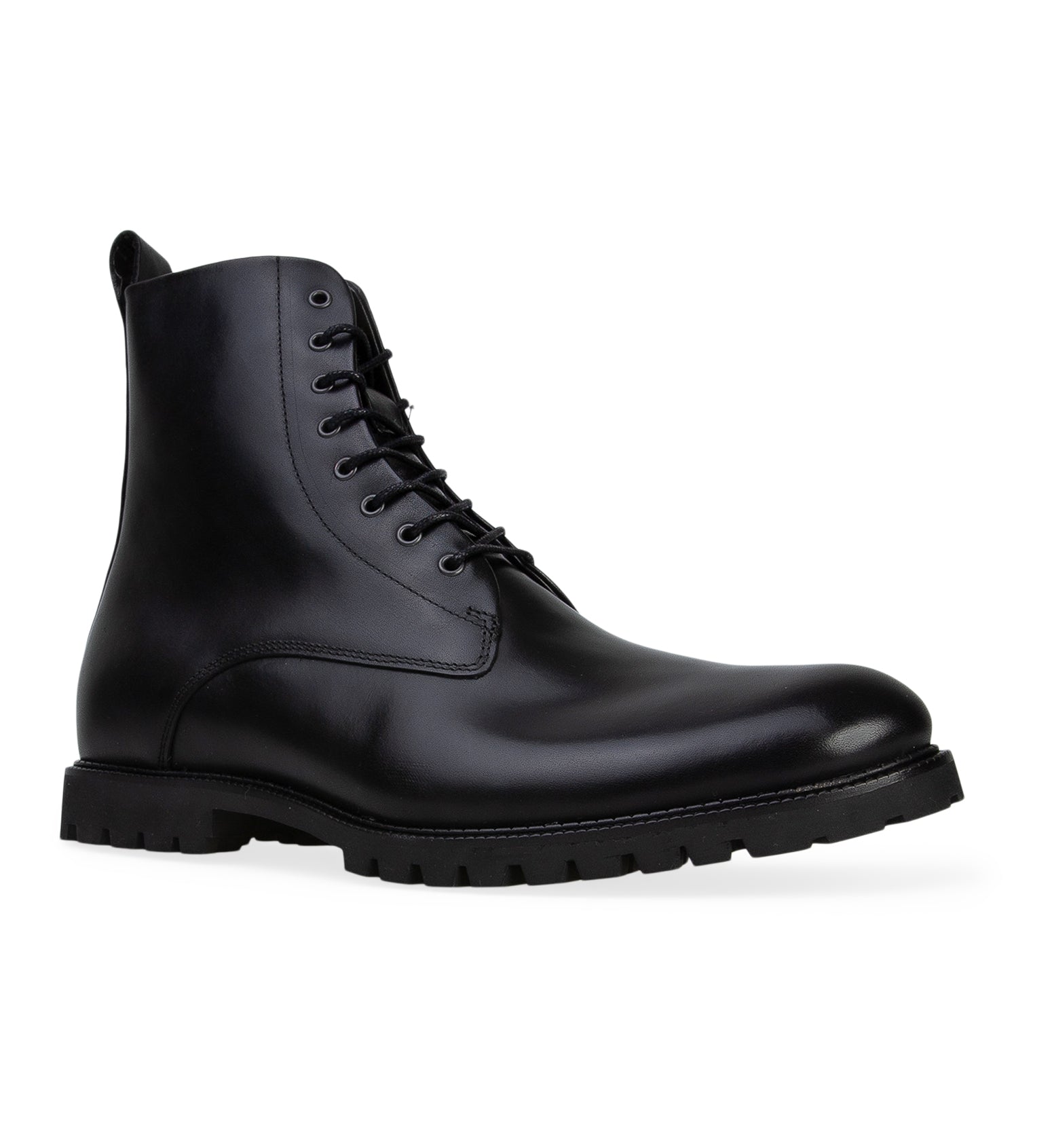Selenium 2 Black Leather Boots | Bared Footwear