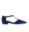 Avocet Blue Velvet Flats