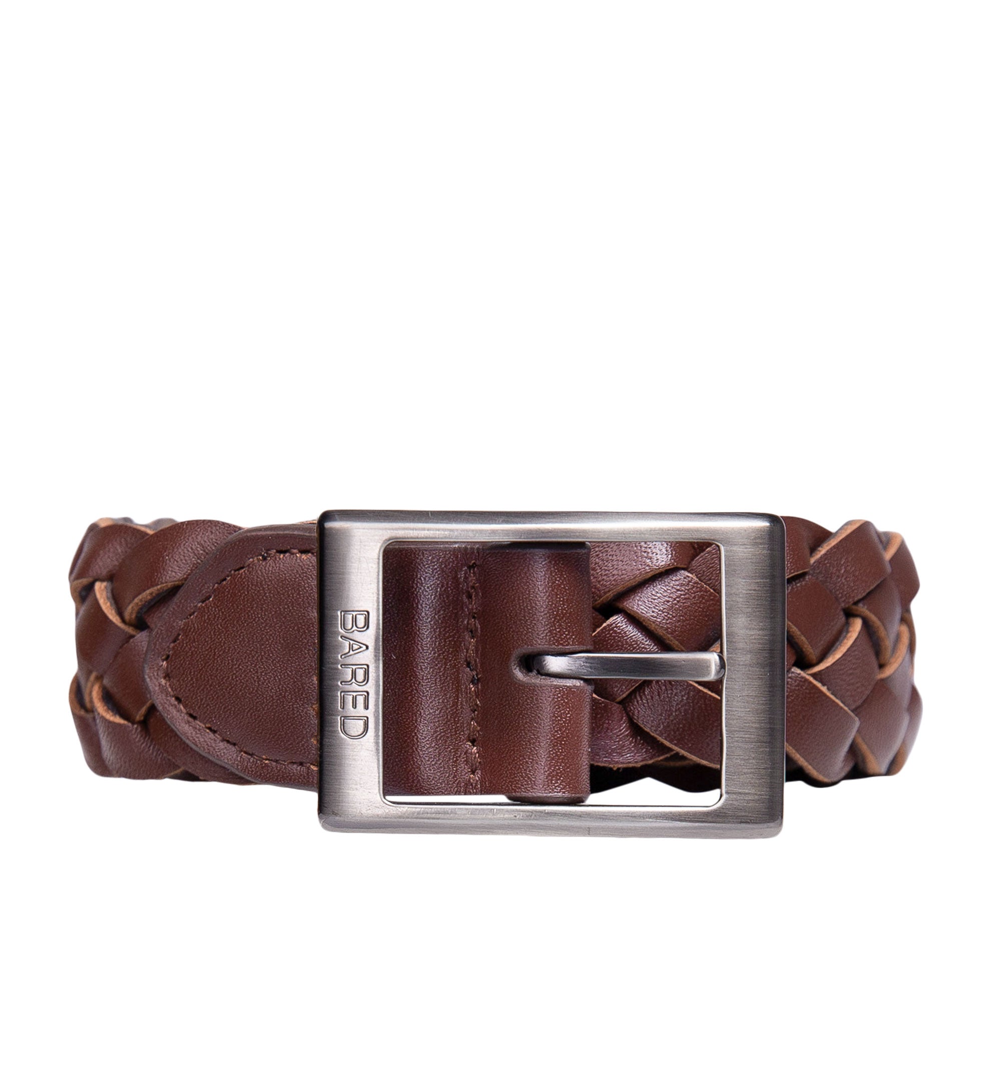 Bared Belt Choc Woven Leather | Bared Footwear