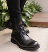 Selenium 2 Black Leather Boots