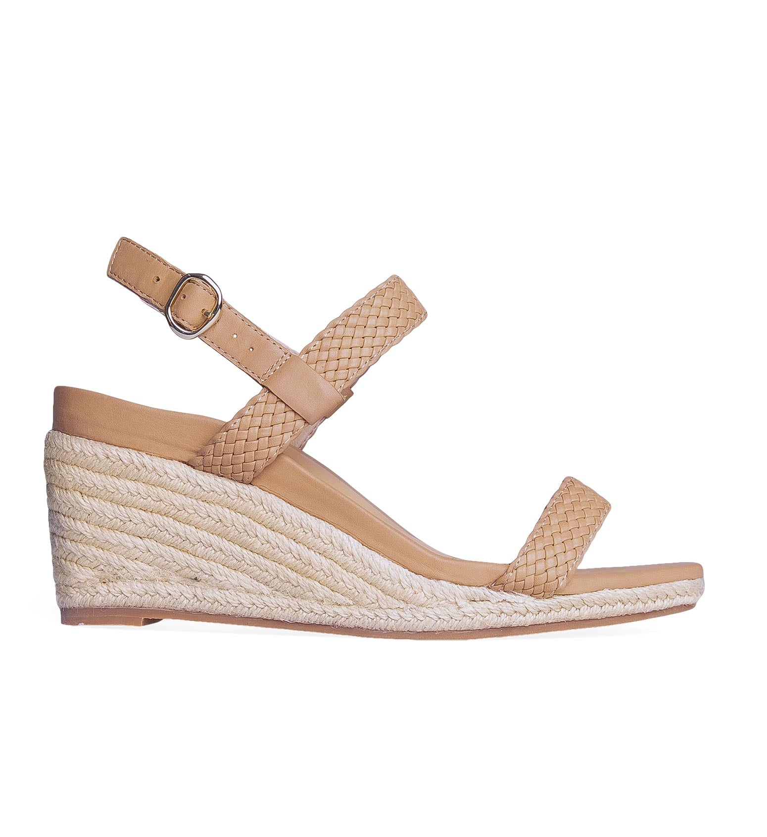 Cowbird Tan Leather Wedges | Bared Footwear