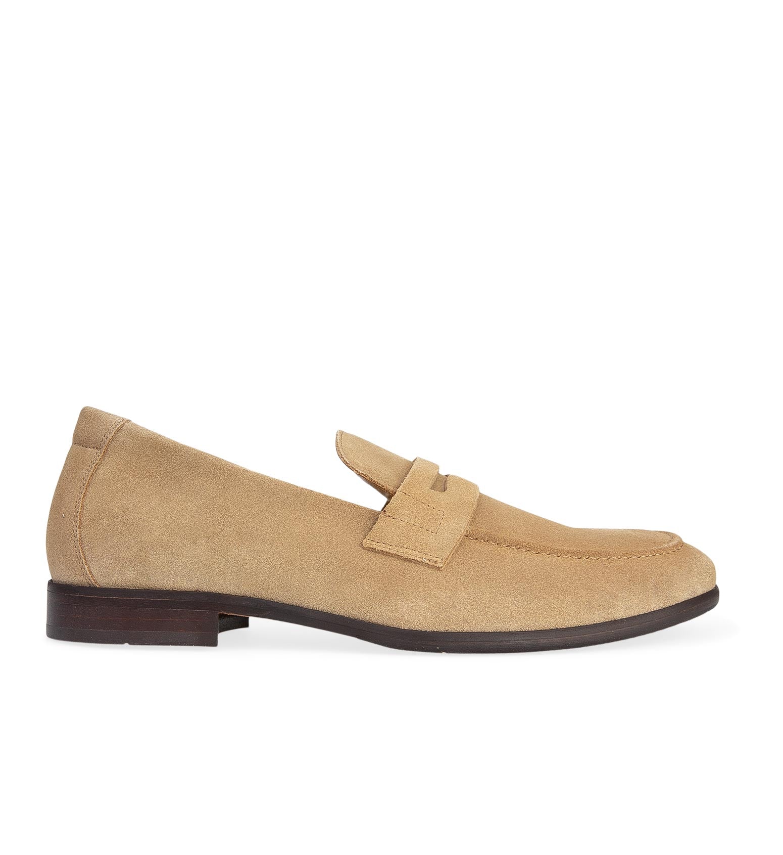 Electrum 2 Sand Suede Loafers | Bared Footwear