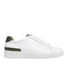 Hornbill 3 White & Khaki Leather Sneakers