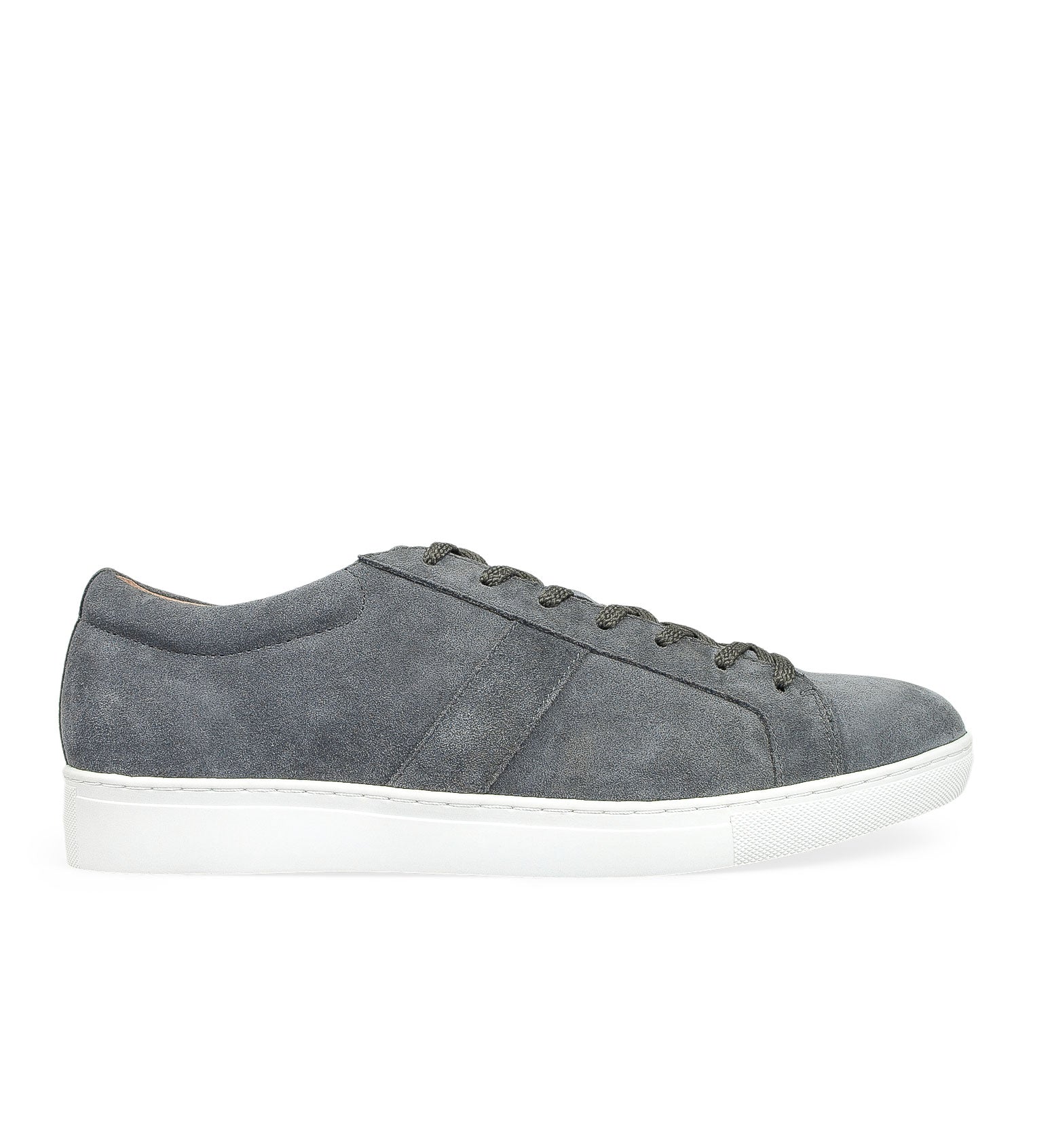 Lead Charcoal Suede Sneakers | Bared Footwear