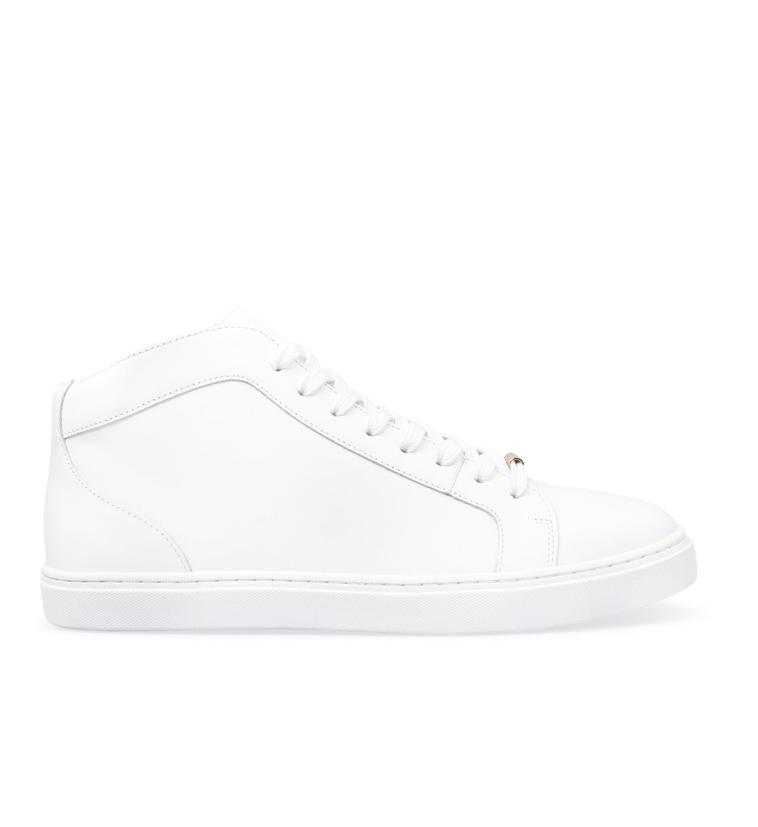 Noddy White Leather Sneakers | Bared Footwear