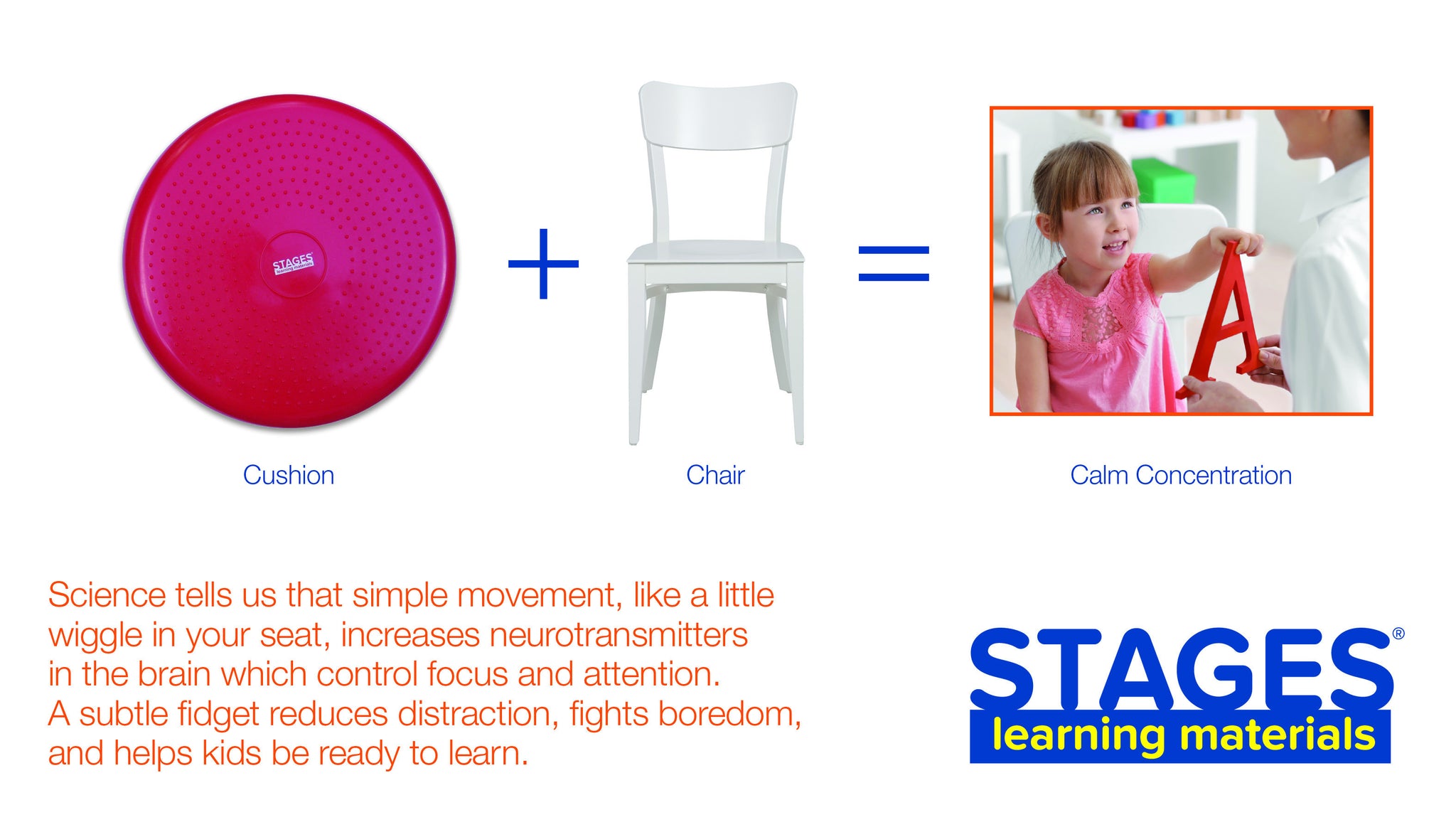Wiggle Cushion For Autism Asd Adhd Special Needs Stages