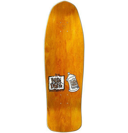 New Deal Skateboards - 'Spray Can' (Screen Print) 9.75"