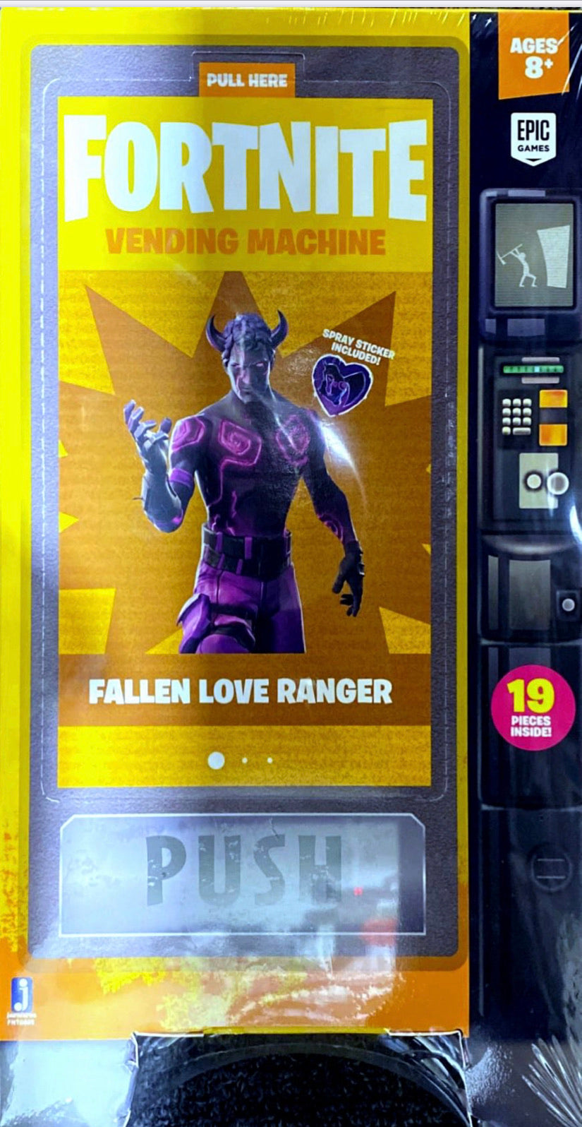 Fortnite Fallen Love Ranger Action Figure In Vending Machine Poor Boy Comics