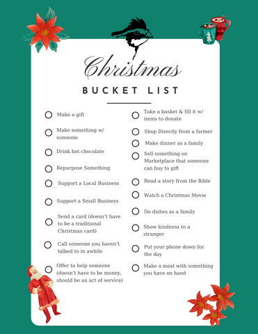 Christmas Bucketlist