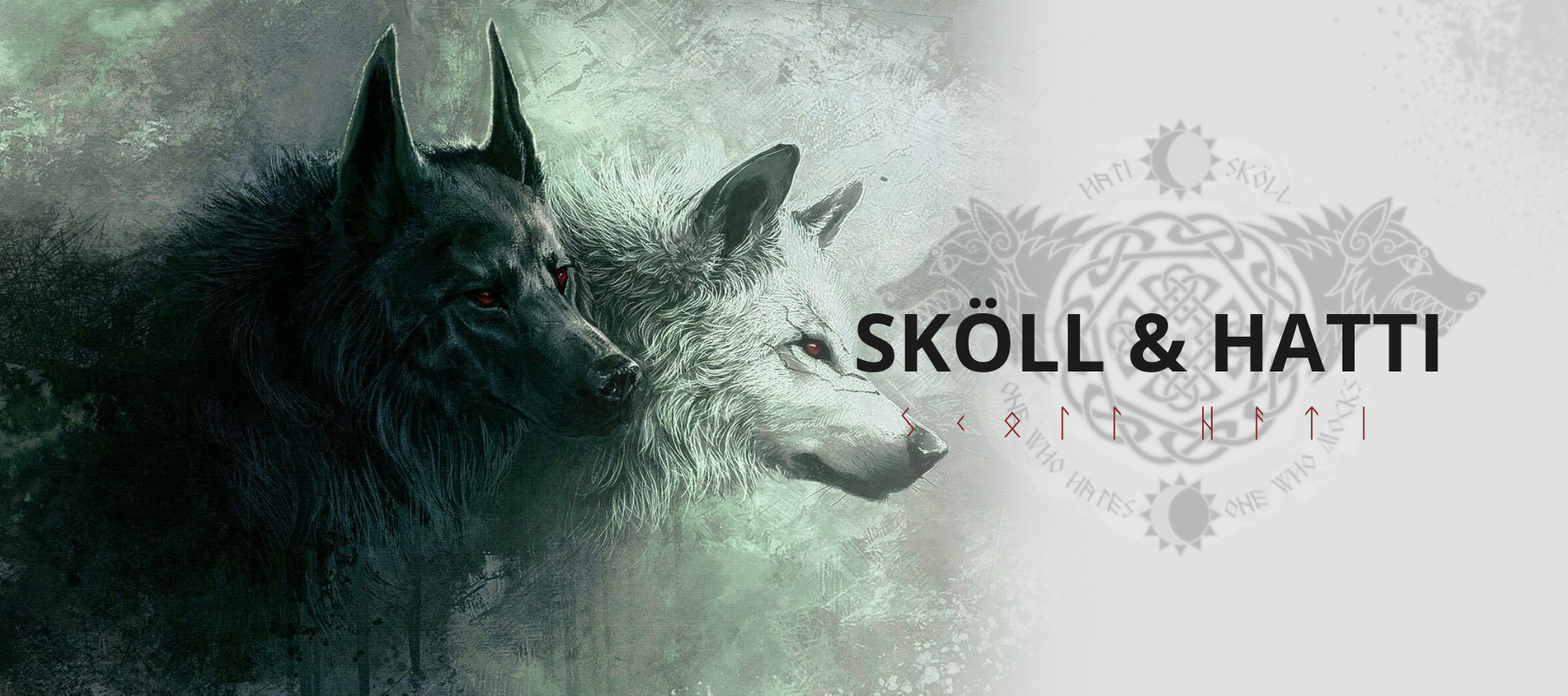 Skoll and Hati, Sons of Fenrir | Wolf Stuff