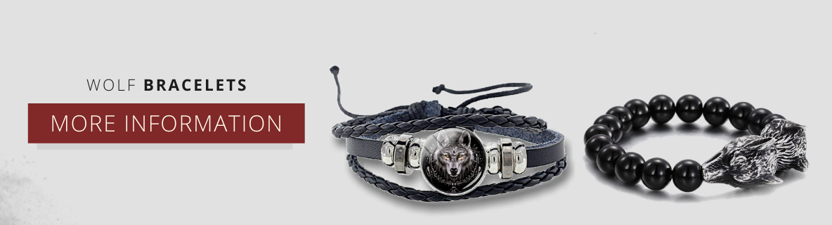bracelet wolf collection man women