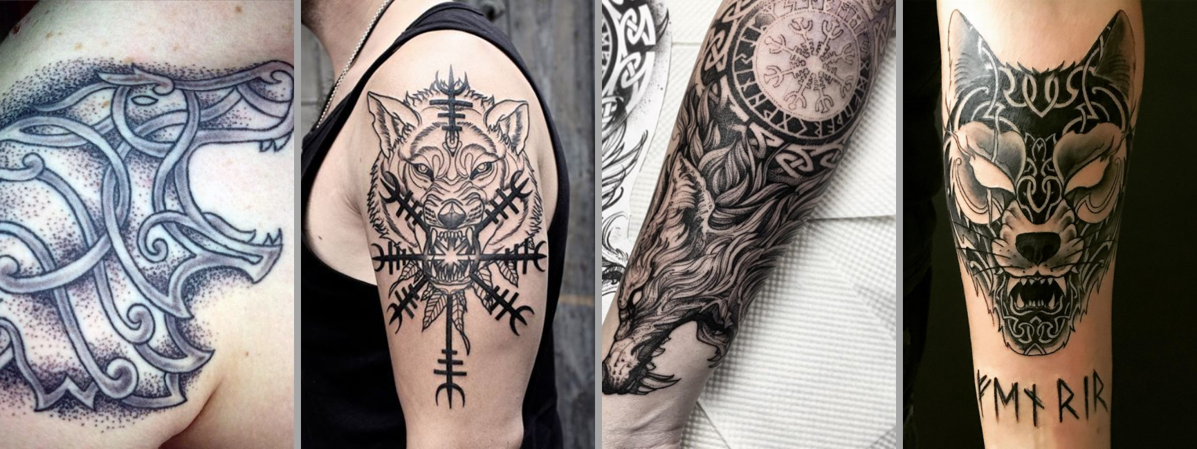 celtic wolf tattoo