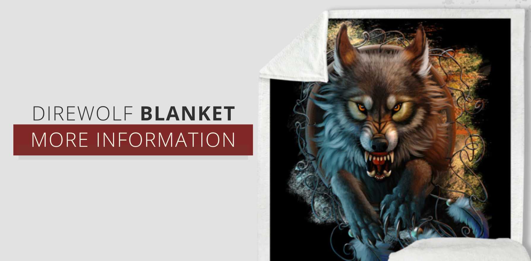 dire wolf blanket