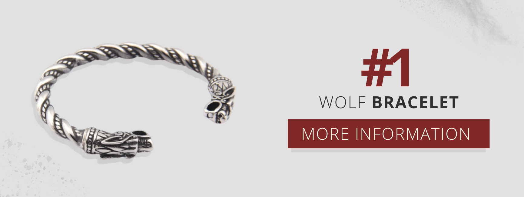 wolf bracelet