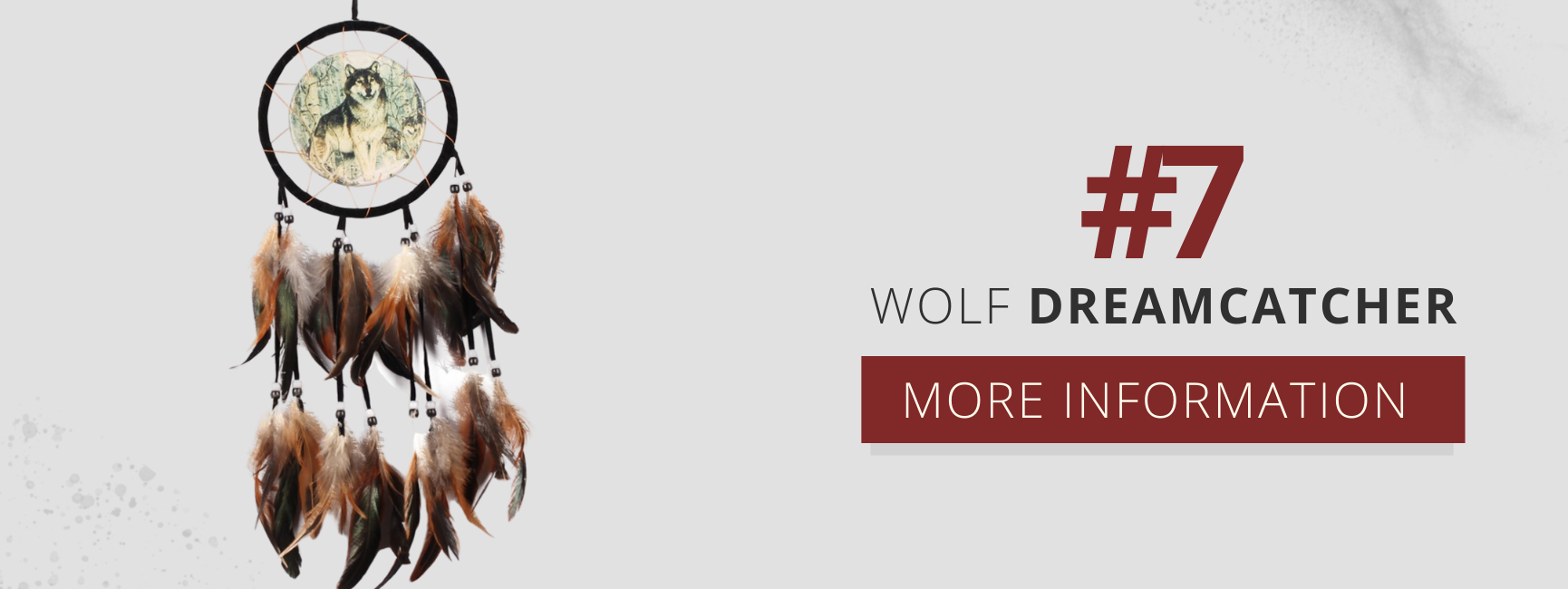 wolf dreamcatcher