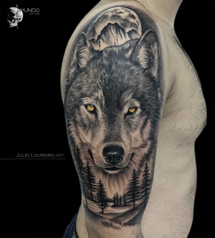 Réalisé par notre artiste Rafaelle ❤️‍🔥😁 @bngtattoosupply  @pantherainkcanada @fytsupplies @mithramfg #tattoo #loup #louptattoo  #tatouage… | Instagram