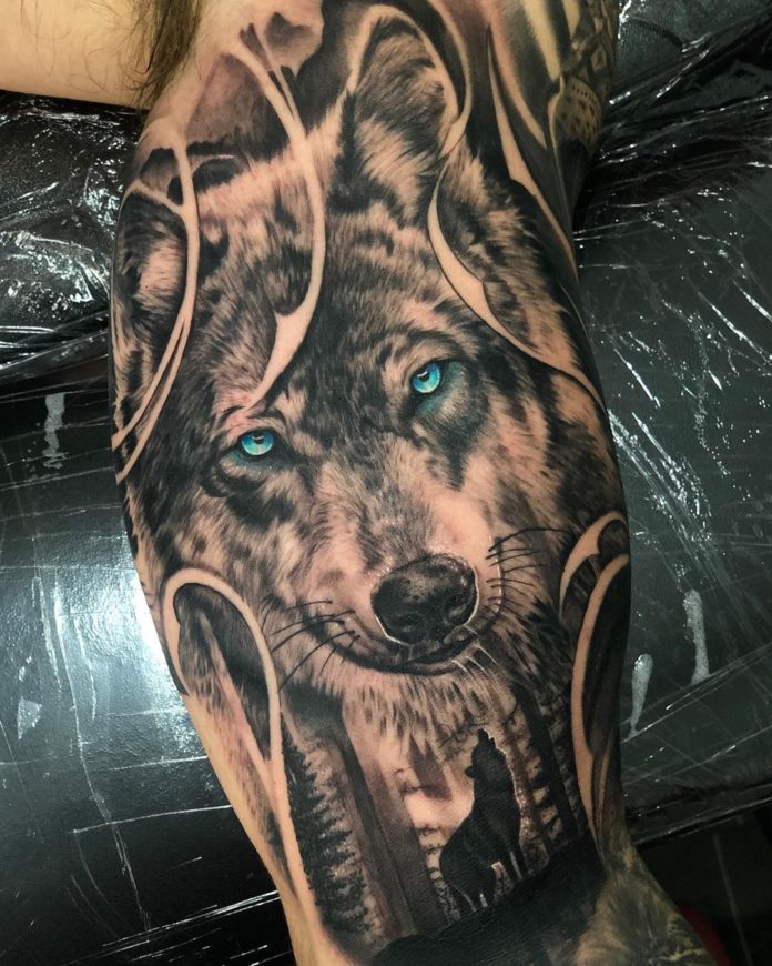 wolf tattoo