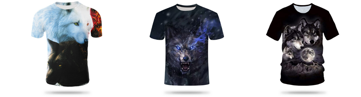 wolf tee shirts