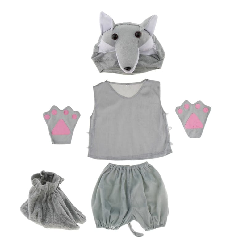 Kids Grey Wolf Costume | Wolf Stuff