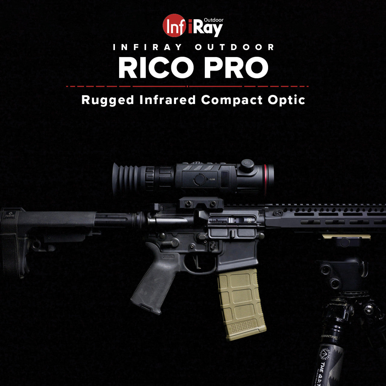 InfiRay Outdoor RICO HD RS75 Thermal Weapon Sight - P&R Infrared
